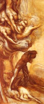 喬治 費德裡科 沃茨 The Denunciation Of Cain 喬治 費德裡科 沃茨 The Denunciation Of Cain